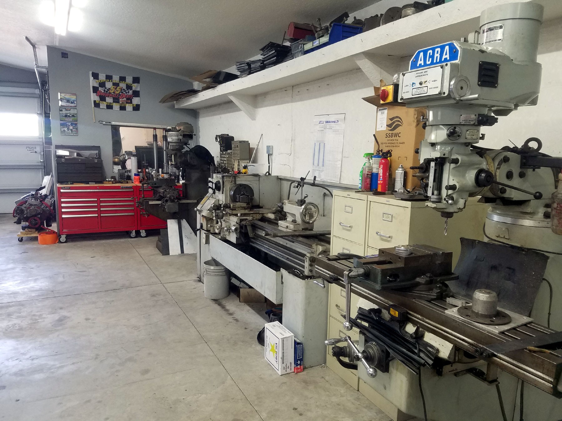 We offer many machine services, give us a call